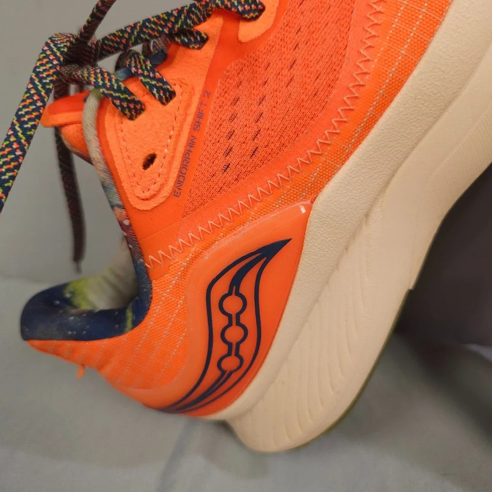 Saucony Endorphin Shift 2 Shoes Women Size 9.5 Orange Running Sneaker